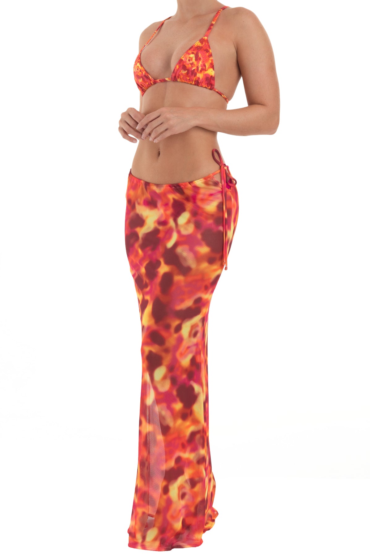 ORCHID EMBER - DELINA - MAXI SKIRT