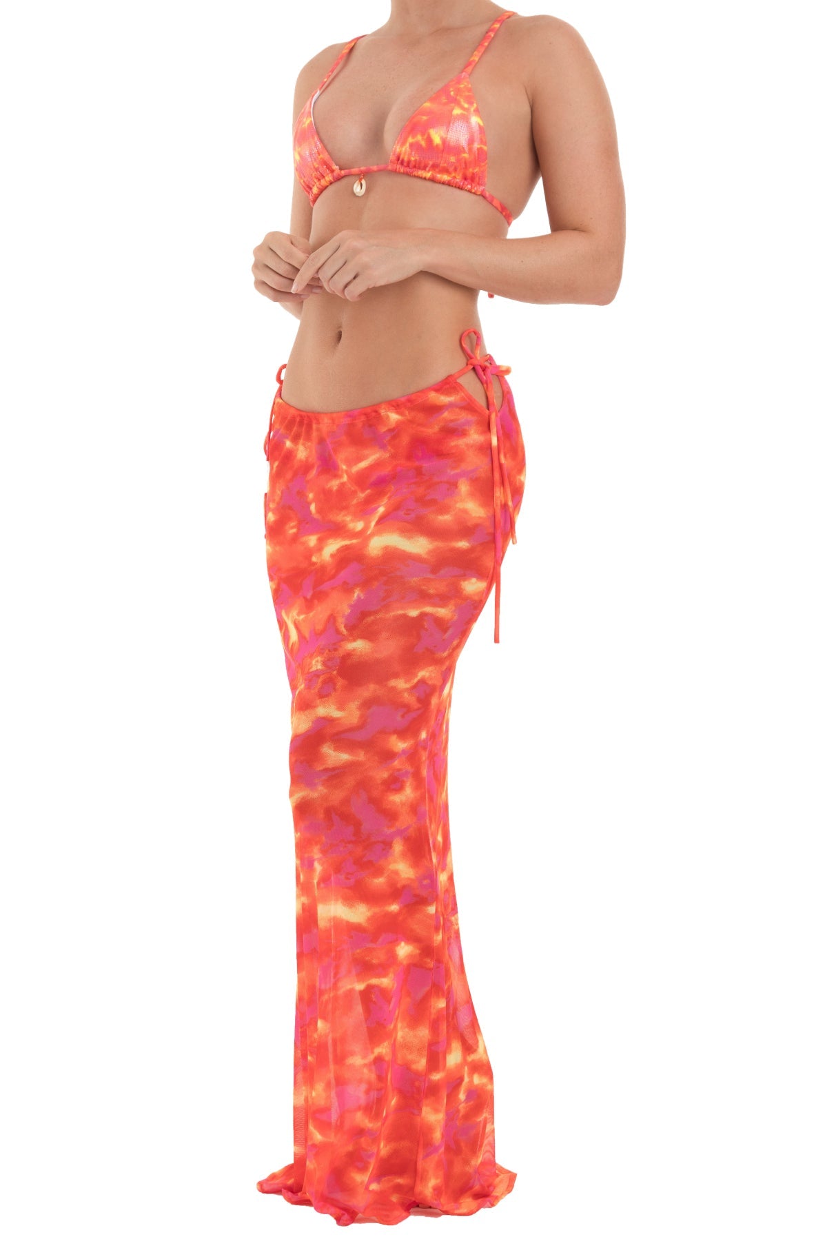 TROPIC FLARE - DELINA - MAXI SKIRT