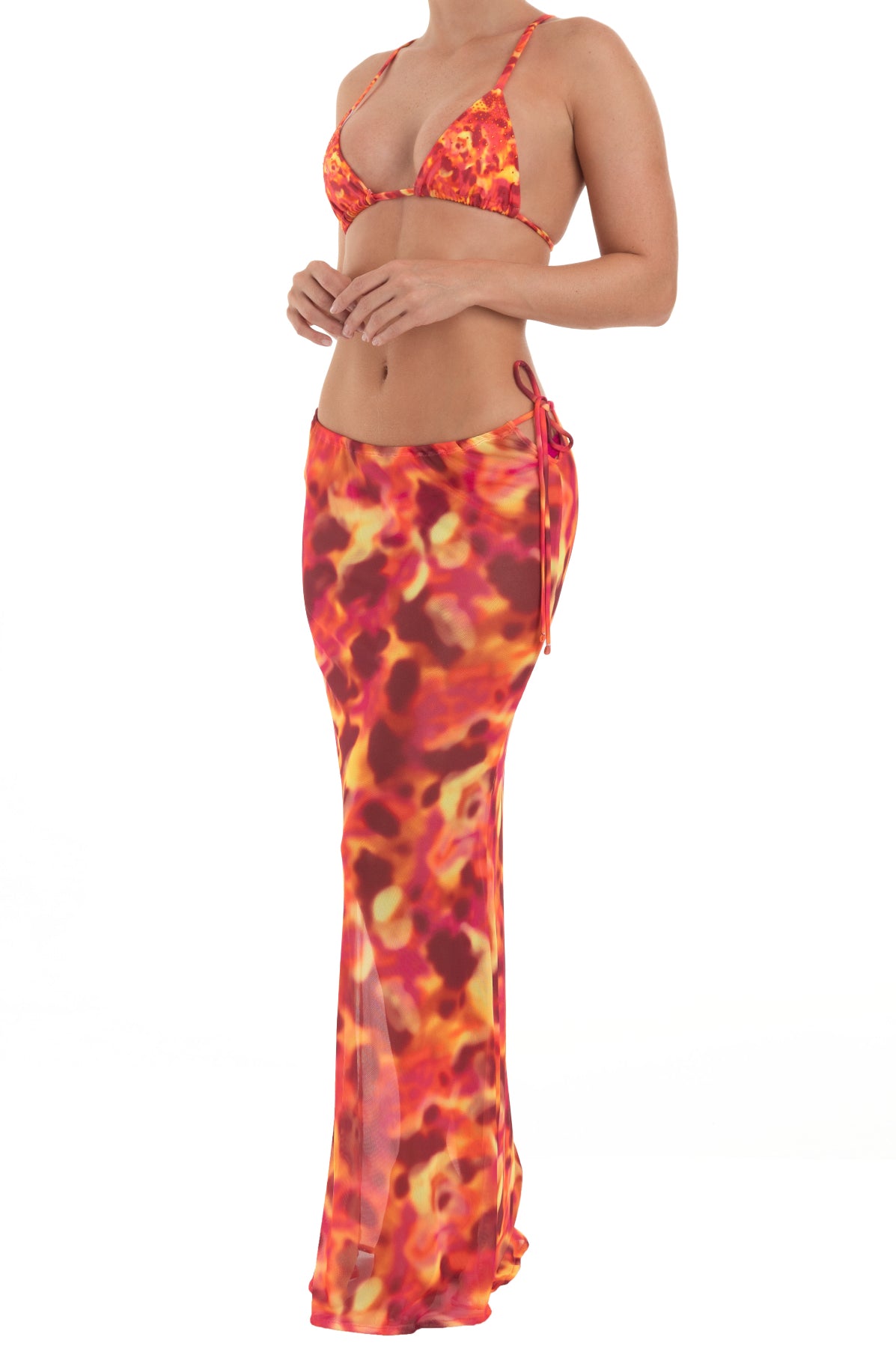 ORCHID EMBER - DELINA - MAXI SKIRT