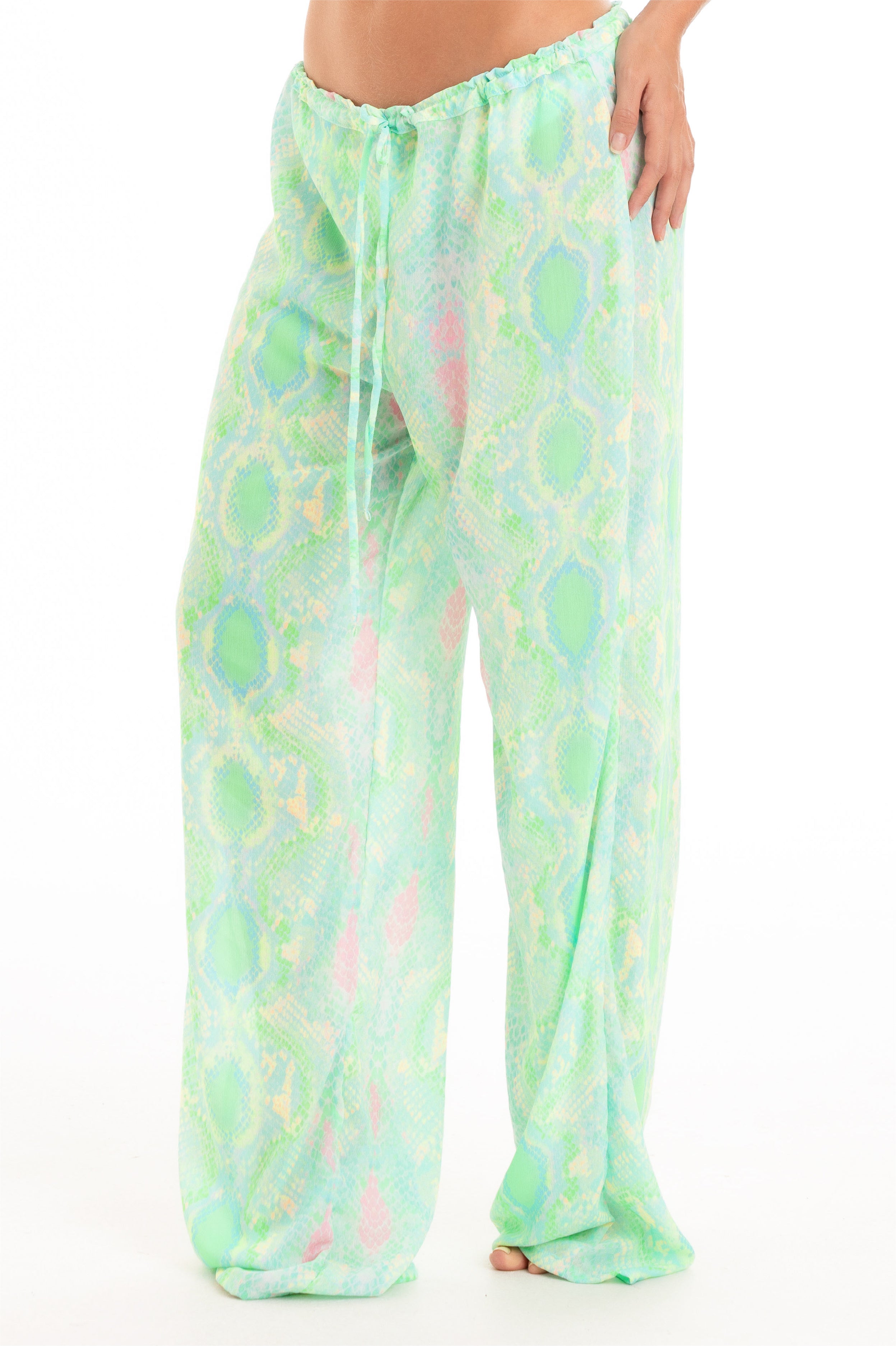 OPALINE AQUA - FREQUENCY - PANTS