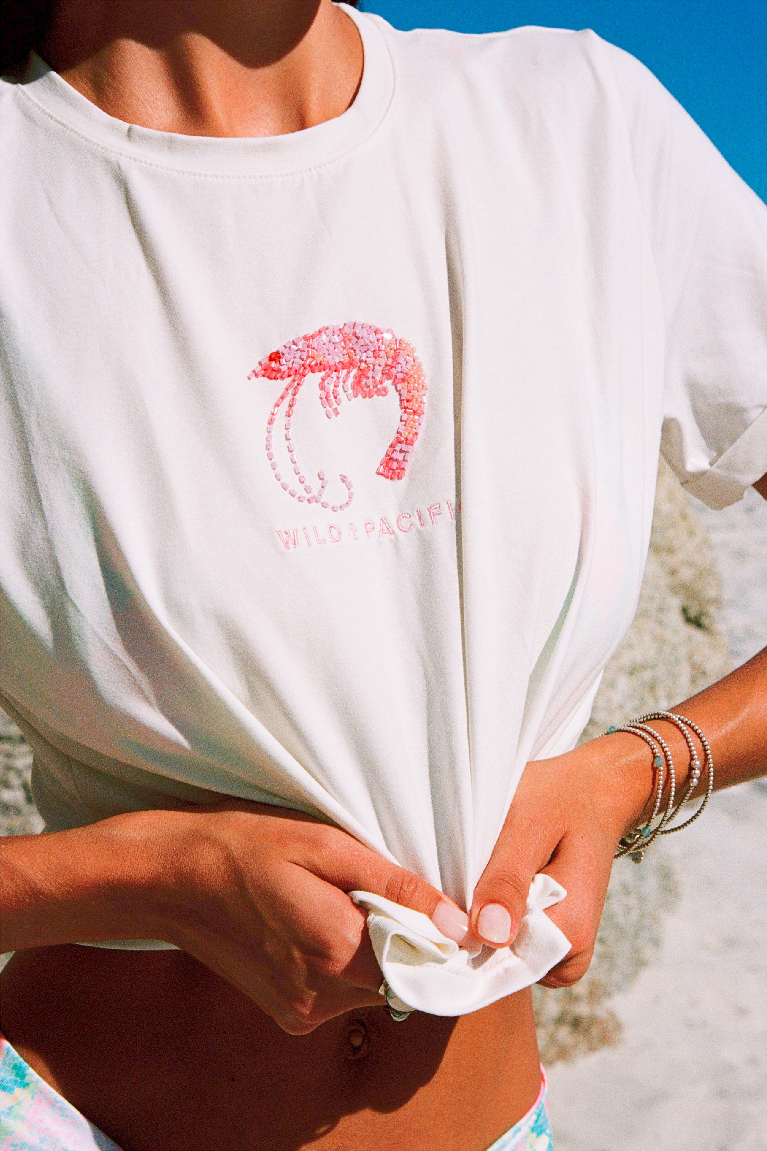 FIJI - WILD TEE - CROP TOP