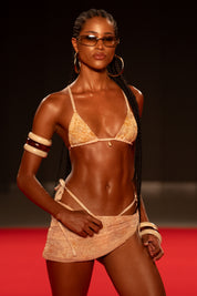 HEAVEN - CORAL - SARONG EMBROIDERY