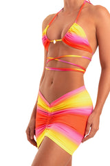 bikini bottom for woman laila tequila sunrise