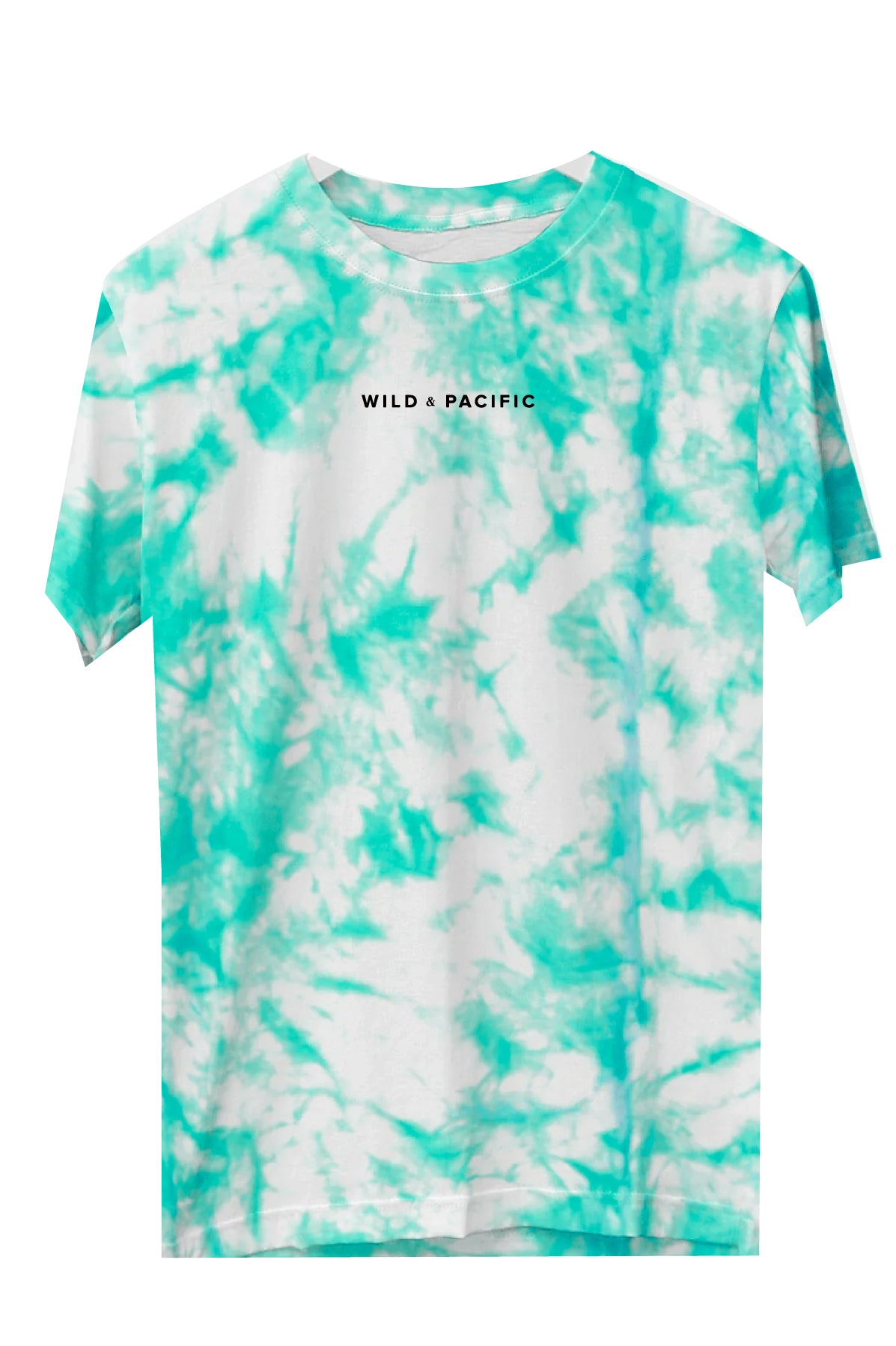 T-Shirt - Feline Aqua - Oversize | Wild & Pacific